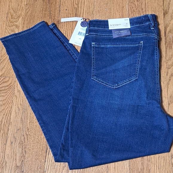 NYDJ Ami Skinny Cool Embrace -Junipero Jeans Size 14W NWT - Picture 3 of 15